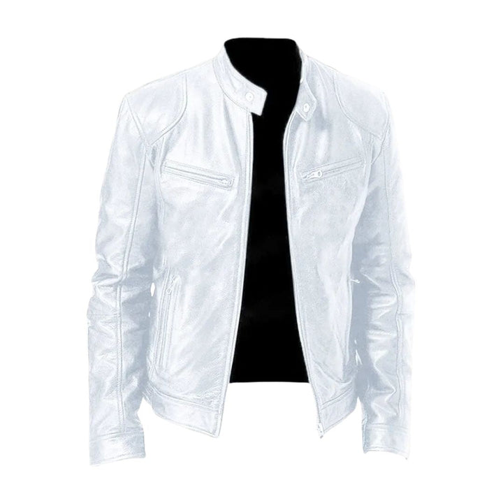 LAURENT MONACO | SLIM FIT HIGH COLLAR JACKET FOR MEN