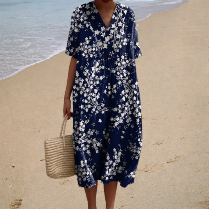 Adèle Casual Day Dress - Elena Harper