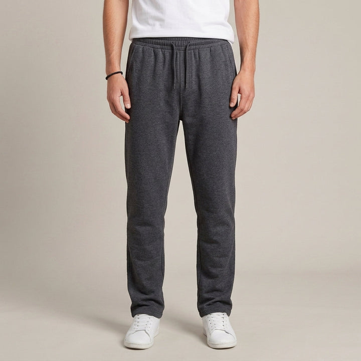 Cotton Wide Leg Jogger Trousers For Men