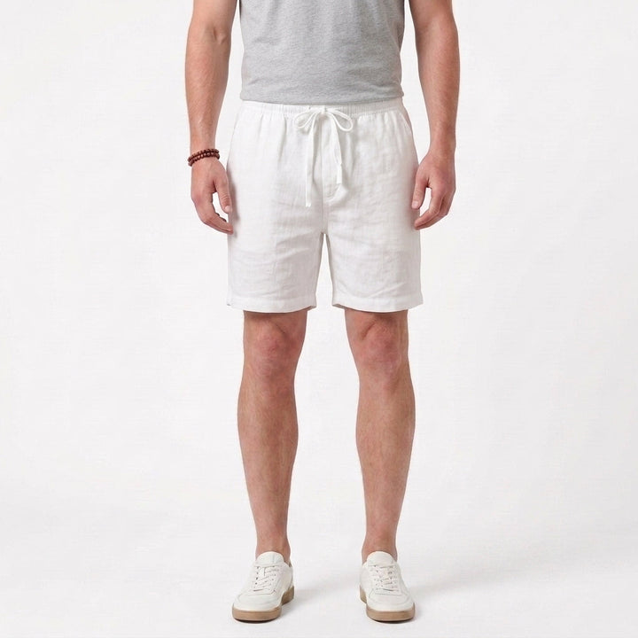 Cotton and Linen Summer Shorts for Men