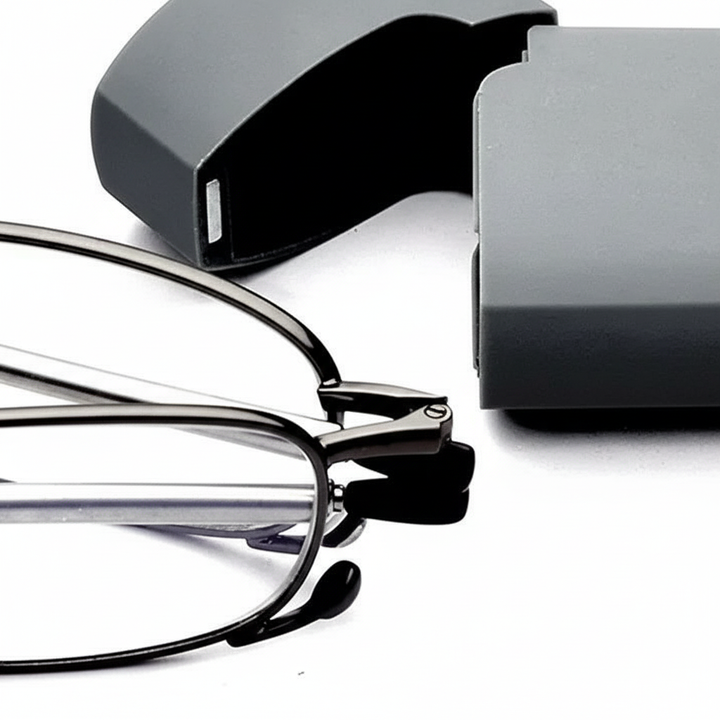 Foldable Reading Glasses - Portable with Case