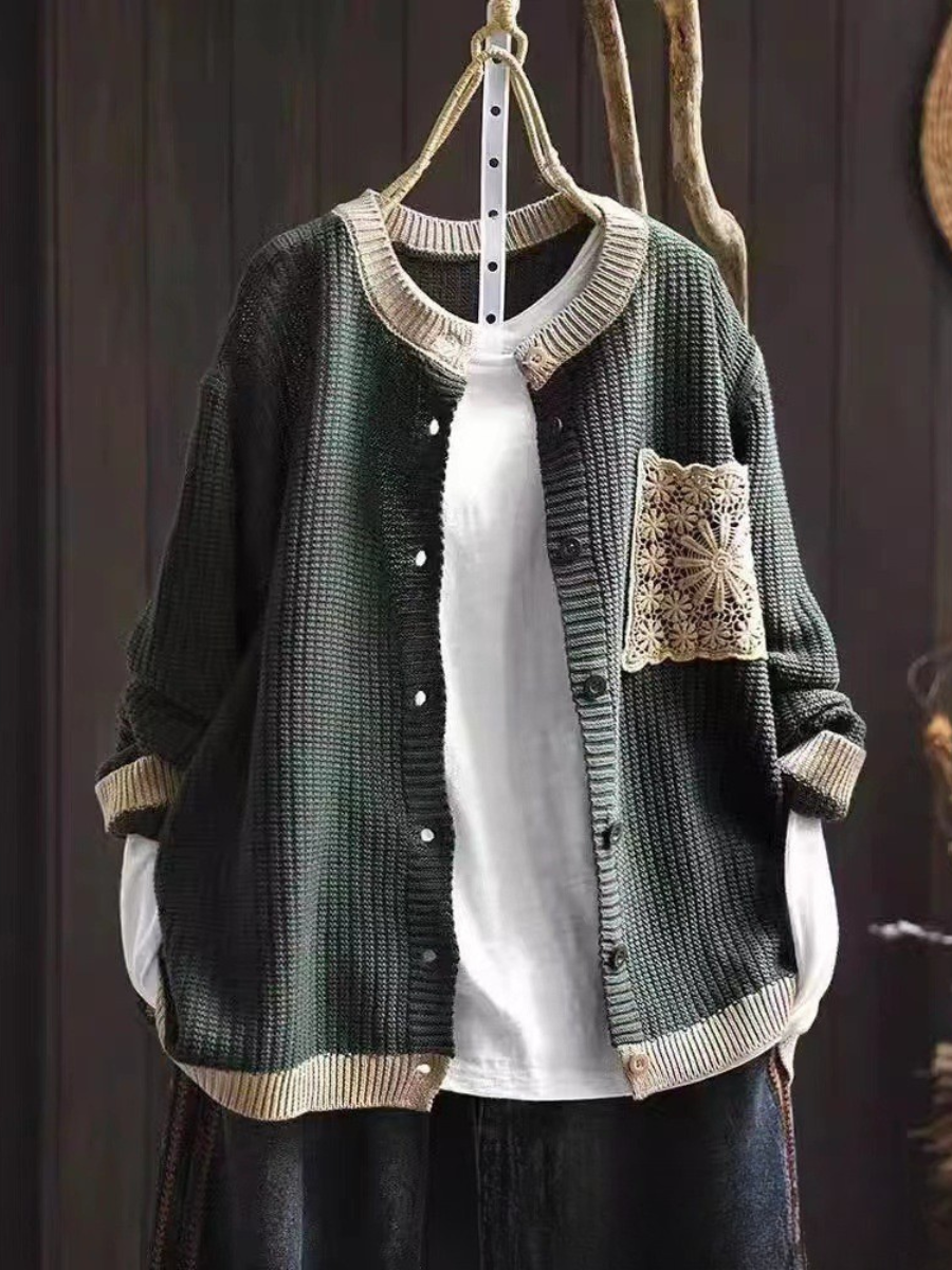 Aveline Knit Cardigan - Elena Harper