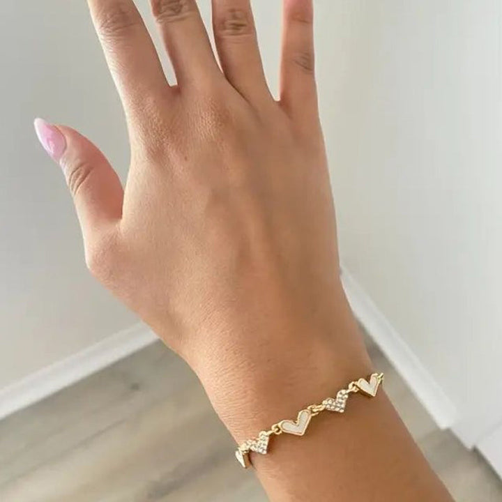 Vintage Heart Bracelet