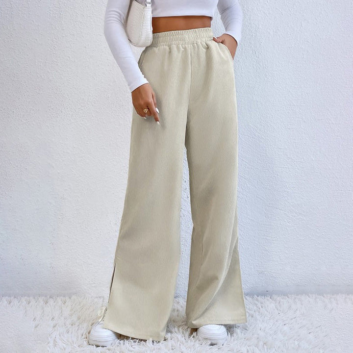 Casual Solid Color Pants