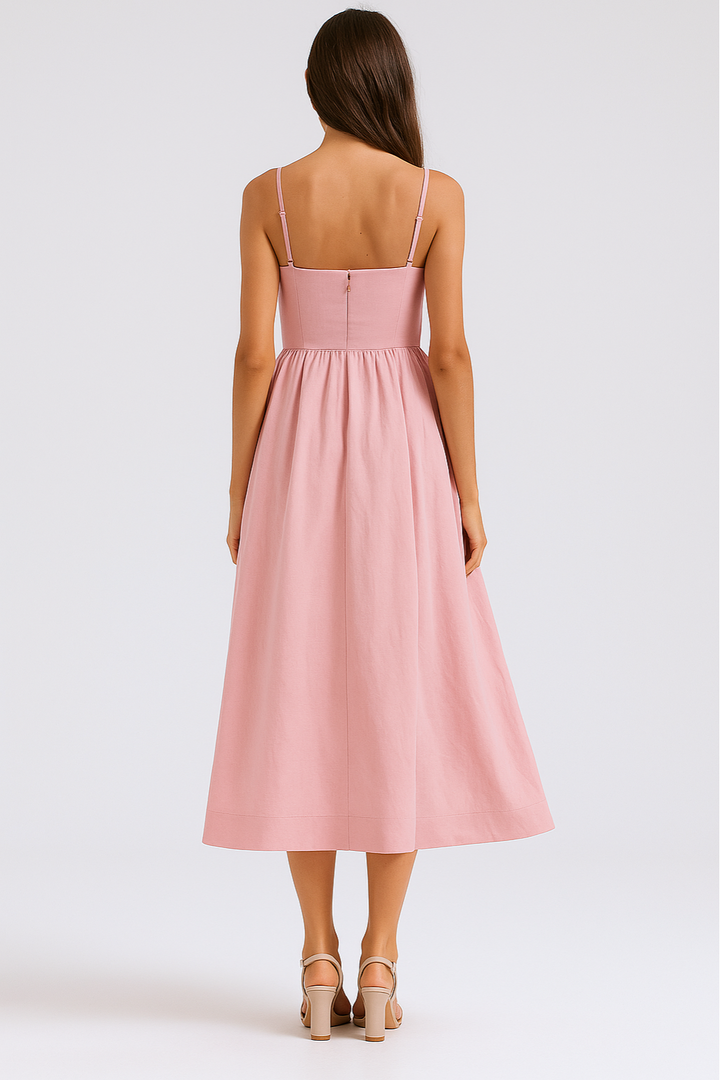 Nicole Elegant Summer Dress - Elena Harper
