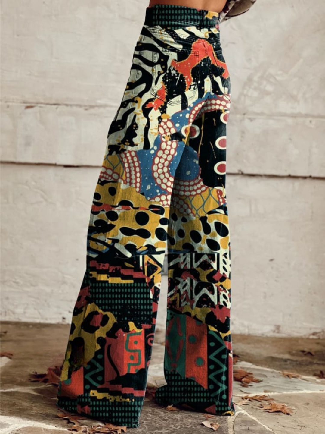 Élodie Elegant Wide Trousers - Elena Harper