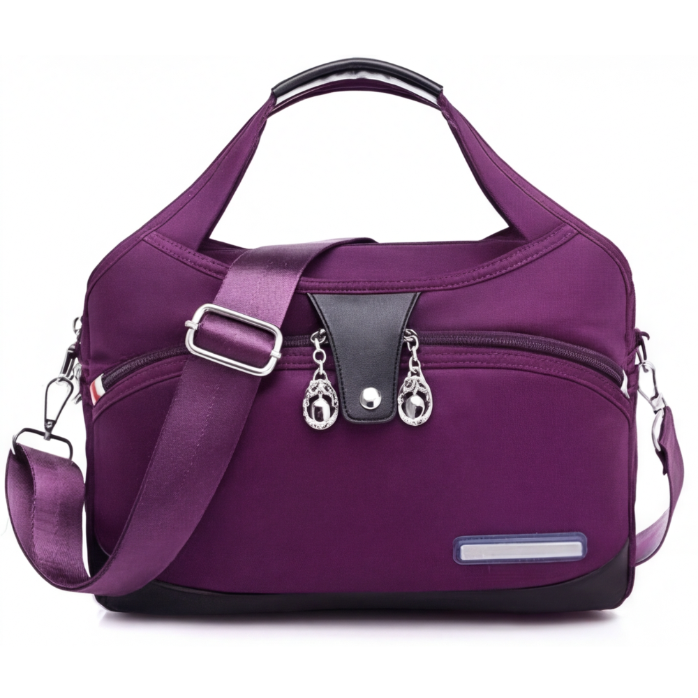 Carreau Multi Pocket Crossbody Bag - Elena Harper