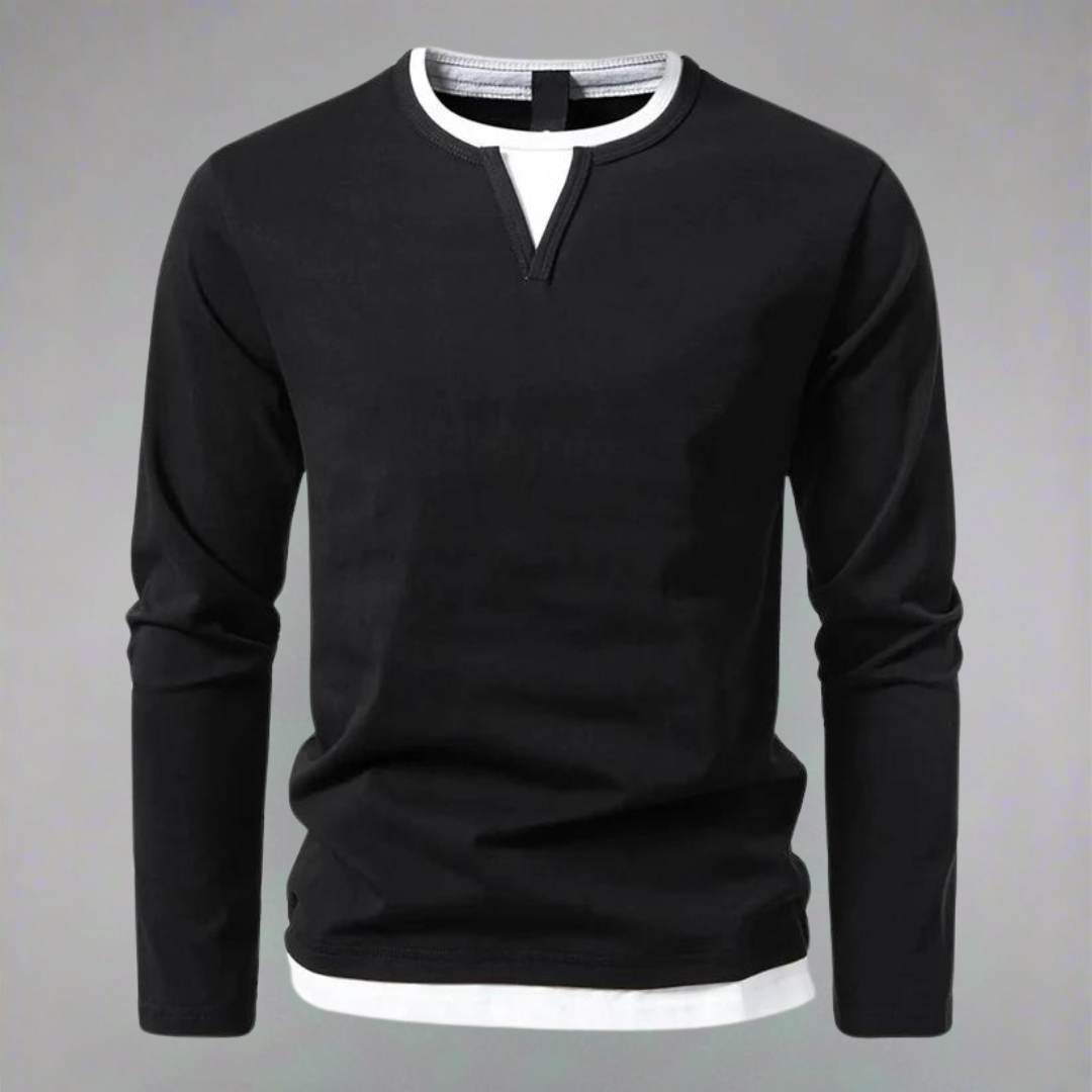 LAURENT MONACO | V-NECK SHIRT FOR MEN