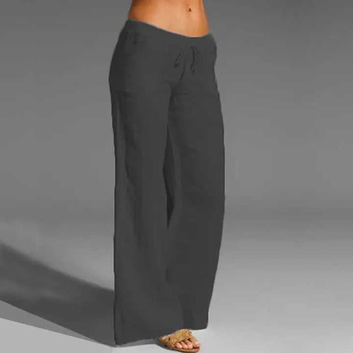 Summer Linen Pants for Women, view 7 - Elena Harper