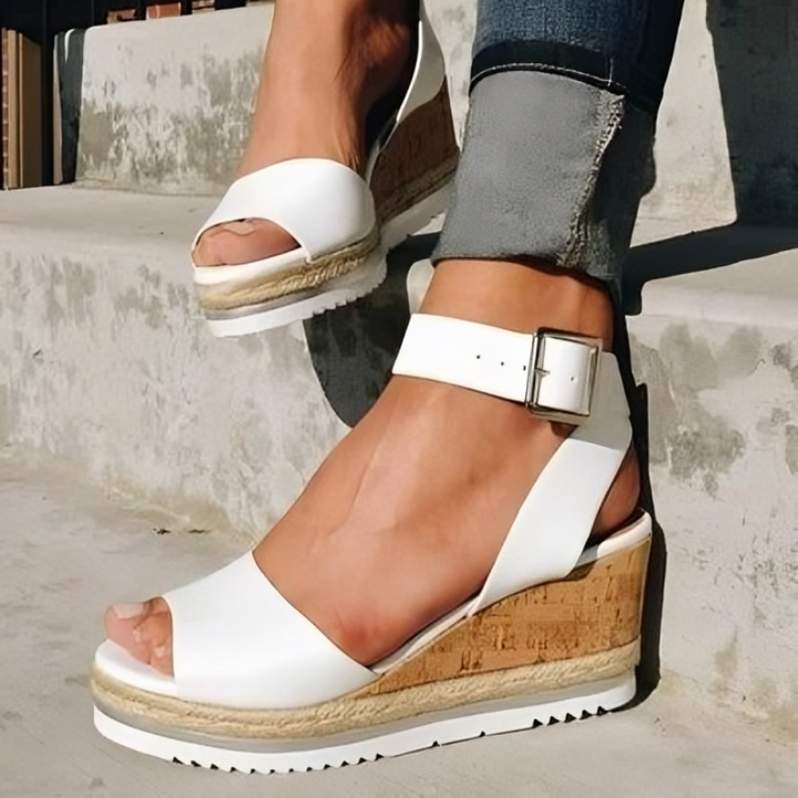 Chariva Stylish Wedge Sandals - Elena Harper