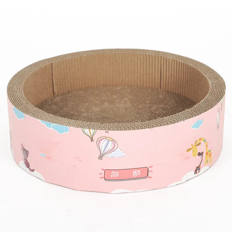 Cat Scratching Mat Round for Furniture Protection & Fun