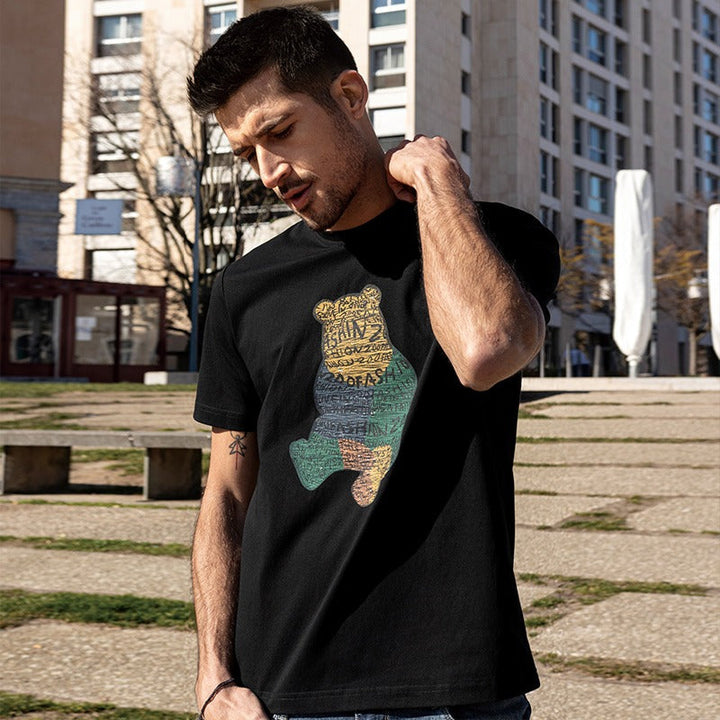 Men's Cotton Graphic Print T-Shirt - Tomás