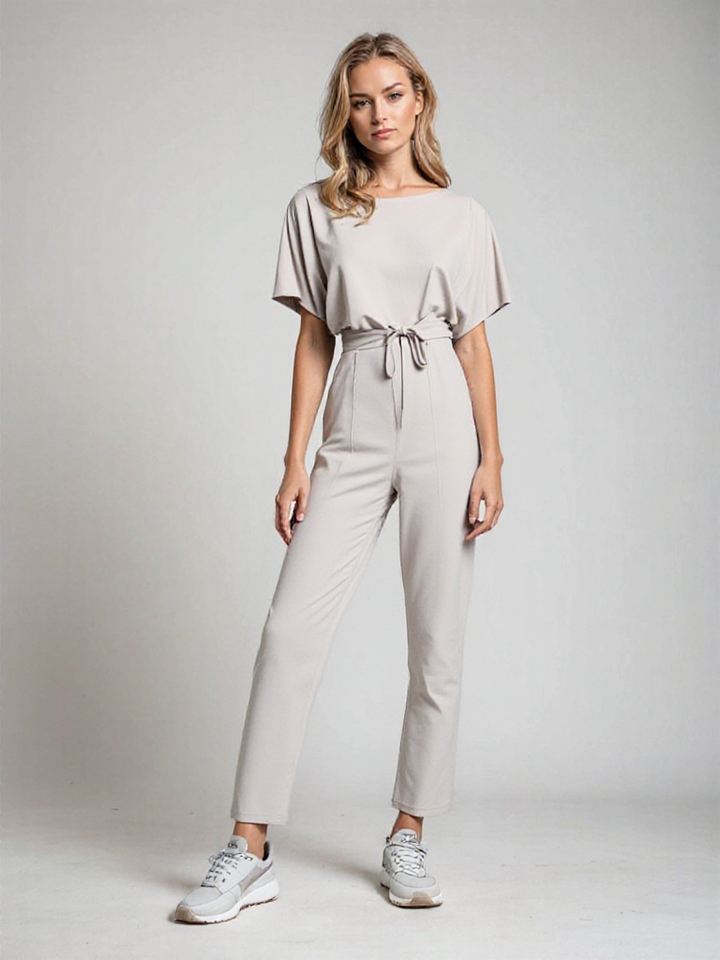 Sophie - Playful Women's Jumpsuit with Short Sleeves
