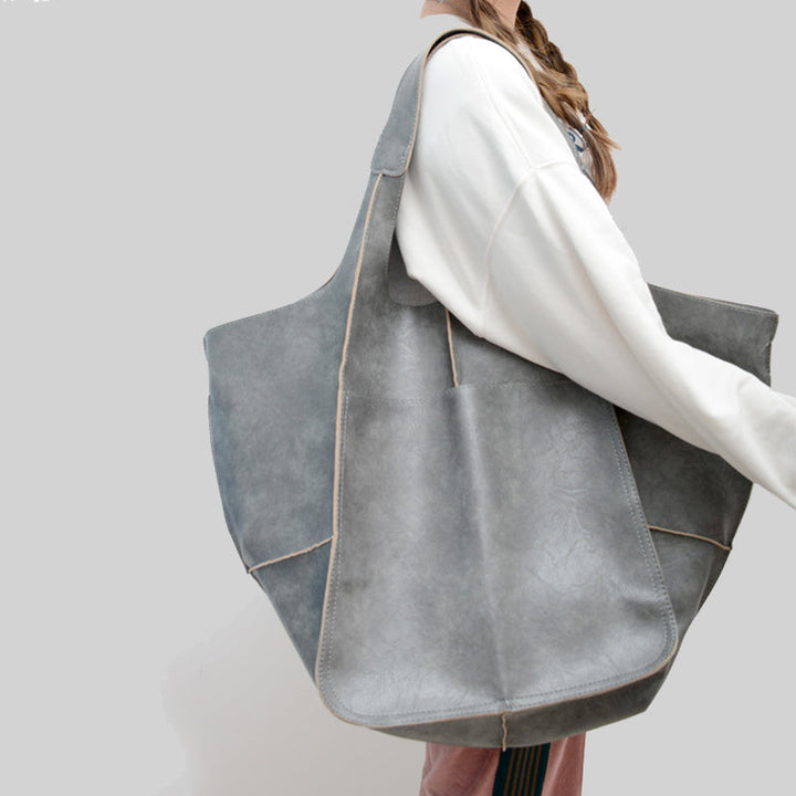 Large RetroWave Beach Bag – Stylish and Functional