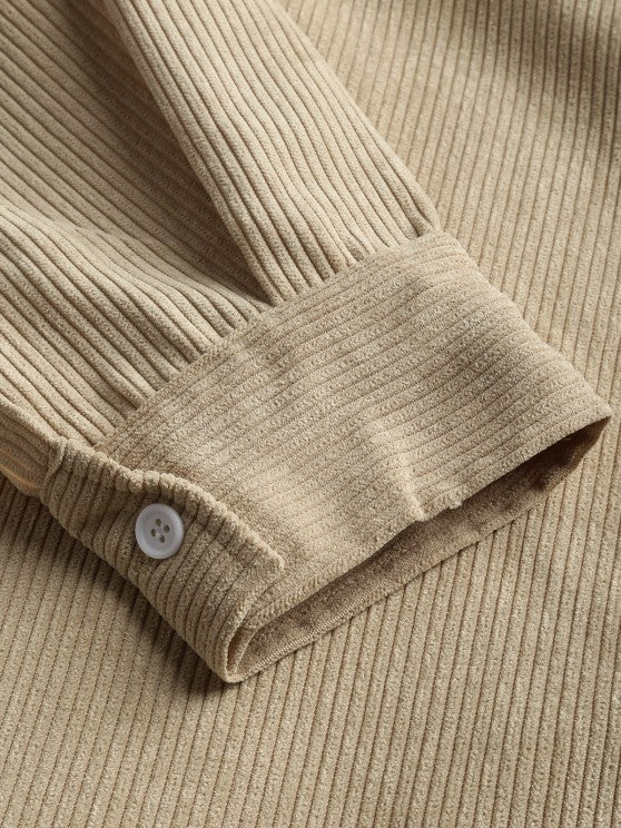 Long Sleeve Button-down Shirt for Men - Elena Harper