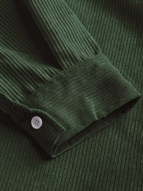 Long Sleeve Button-down Shirt for Men - Elena Harper