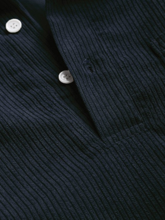Long Sleeve Button-down Shirt for Men - Elena Harper
