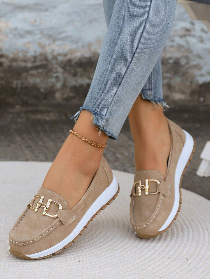 Elena Classic Suede Comfort Loafers - Elena Harper