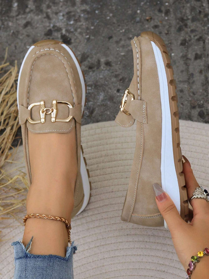 Elena Classic Suede Comfort Loafers - Elena Harper