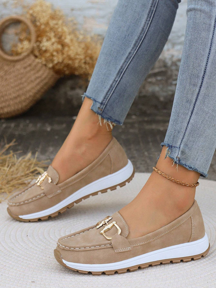 Elena Classic Suede Comfort Loafers - Elena Harper