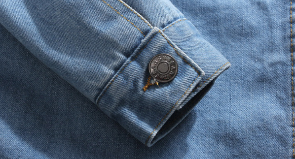 Men's Straight Cut Lined Denim Jacket - Darnel