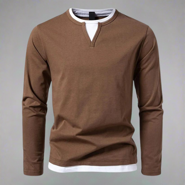 LAURENT MONACO | V-NECK SHIRT FOR MEN