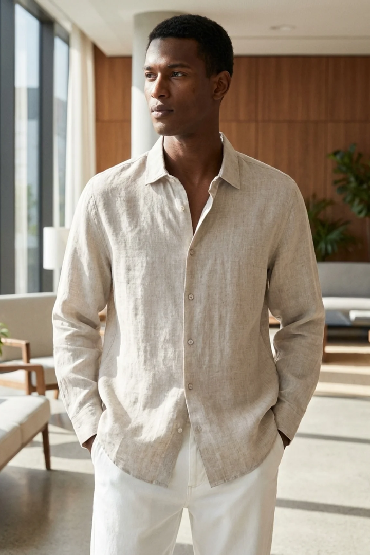 Men's Linen Shirt | Breathable