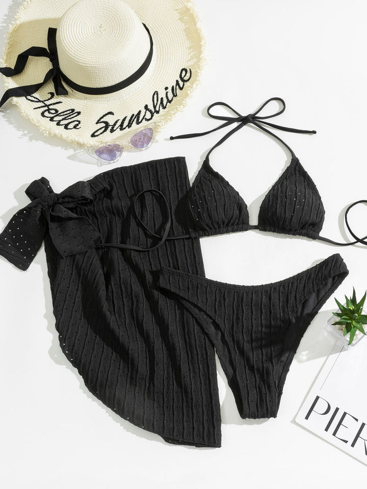 Adriana® | Malibu - Triangle bikini set with skirt