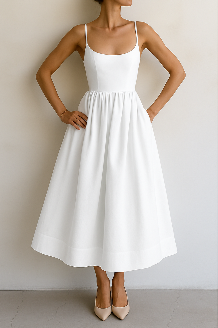 Nicole Elegant Summer Dress - Elena Harper