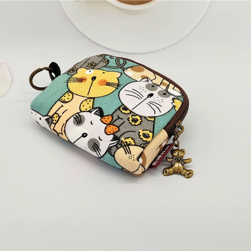 Cartoon Cat Wallet