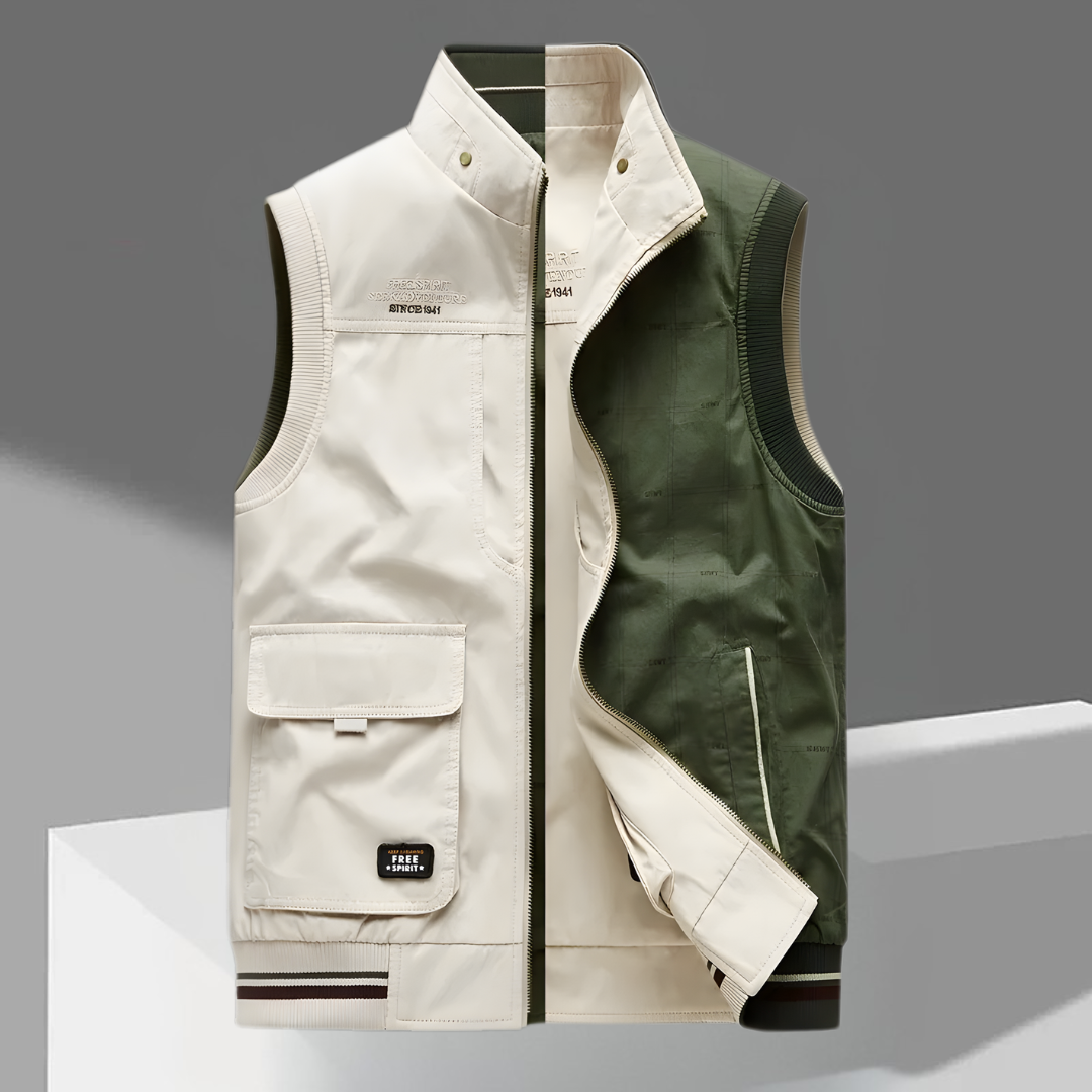 Utility Vest for Men - Elena Harper