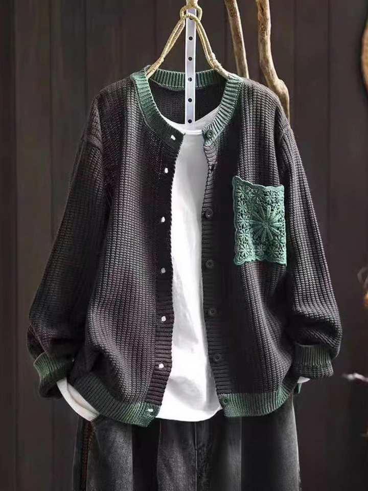 Aveline Knit Cardigan - Elena Harper