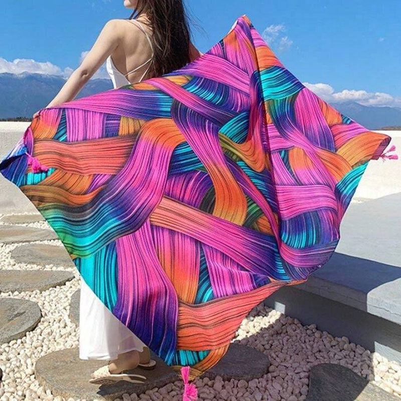 Colorful Ethnic Scarf