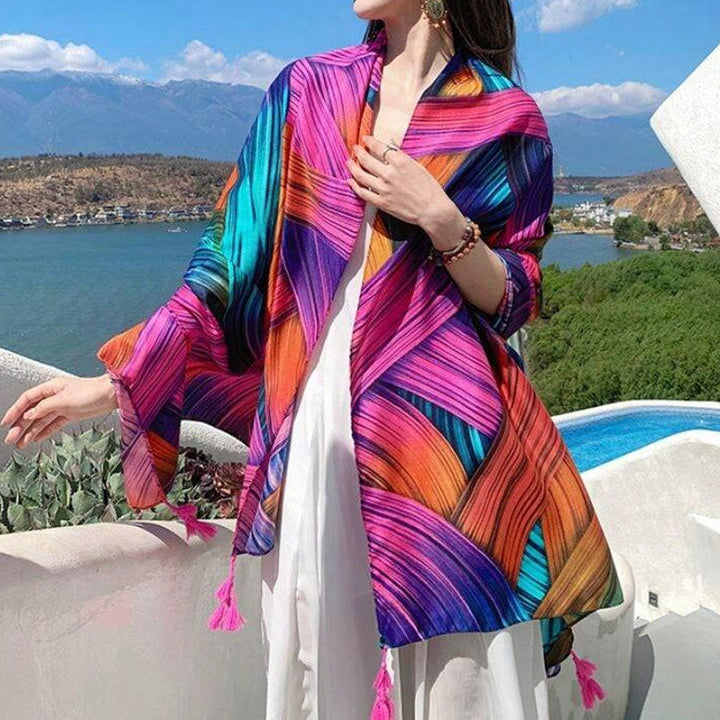 Colorful Ethnic Scarf