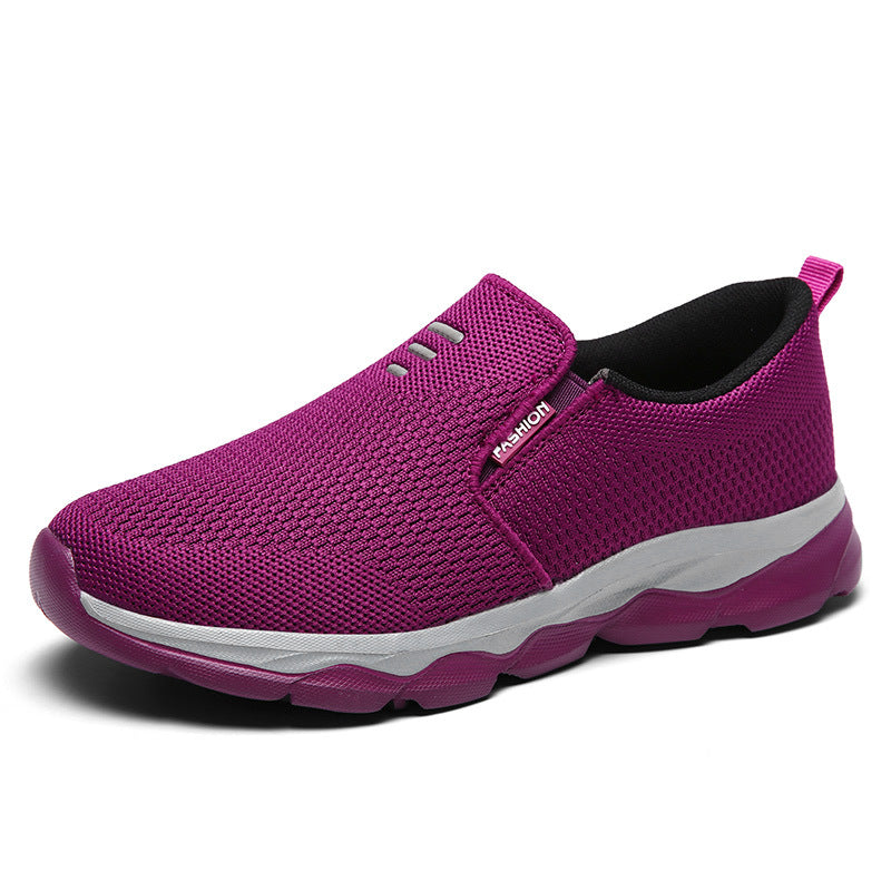 Women's Comfortable Slip-On Sneakers with Breathable Upper EB
