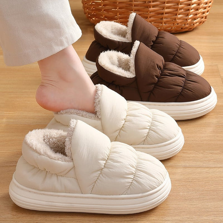 Women’s Quilted Effect Slippers - Nayela