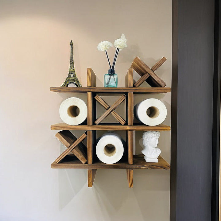 Rustic Wooden Toilet Paper Holder – Inspired by Woodcraft