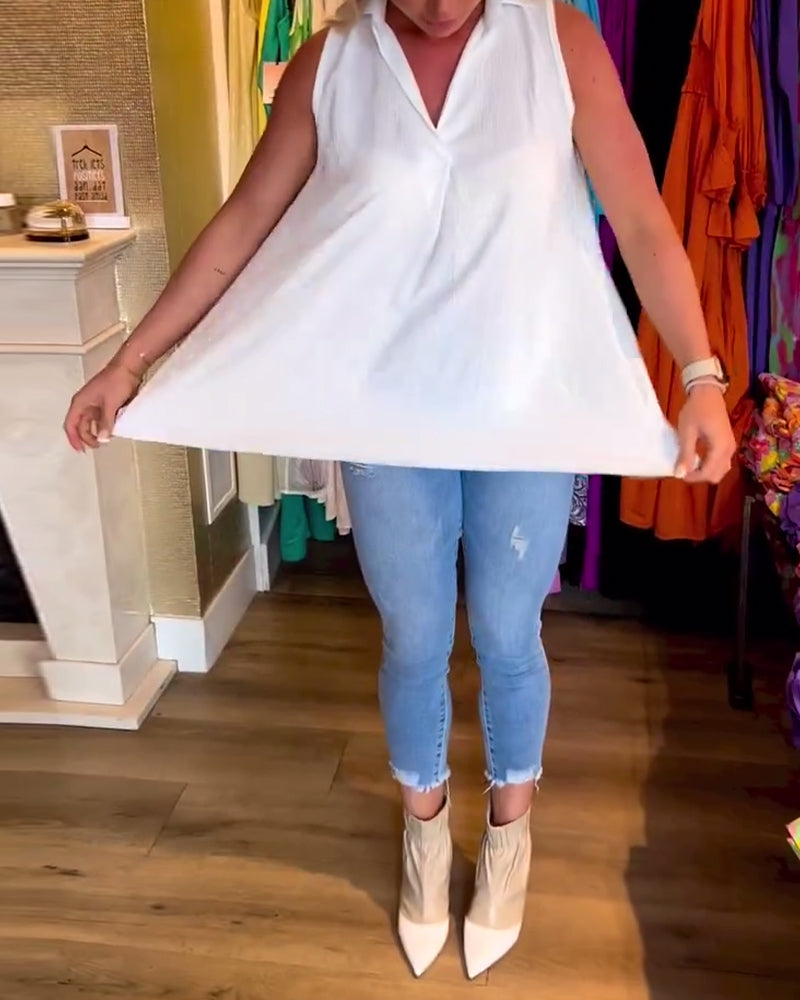 Alana™ - Timeless Ruffled Top