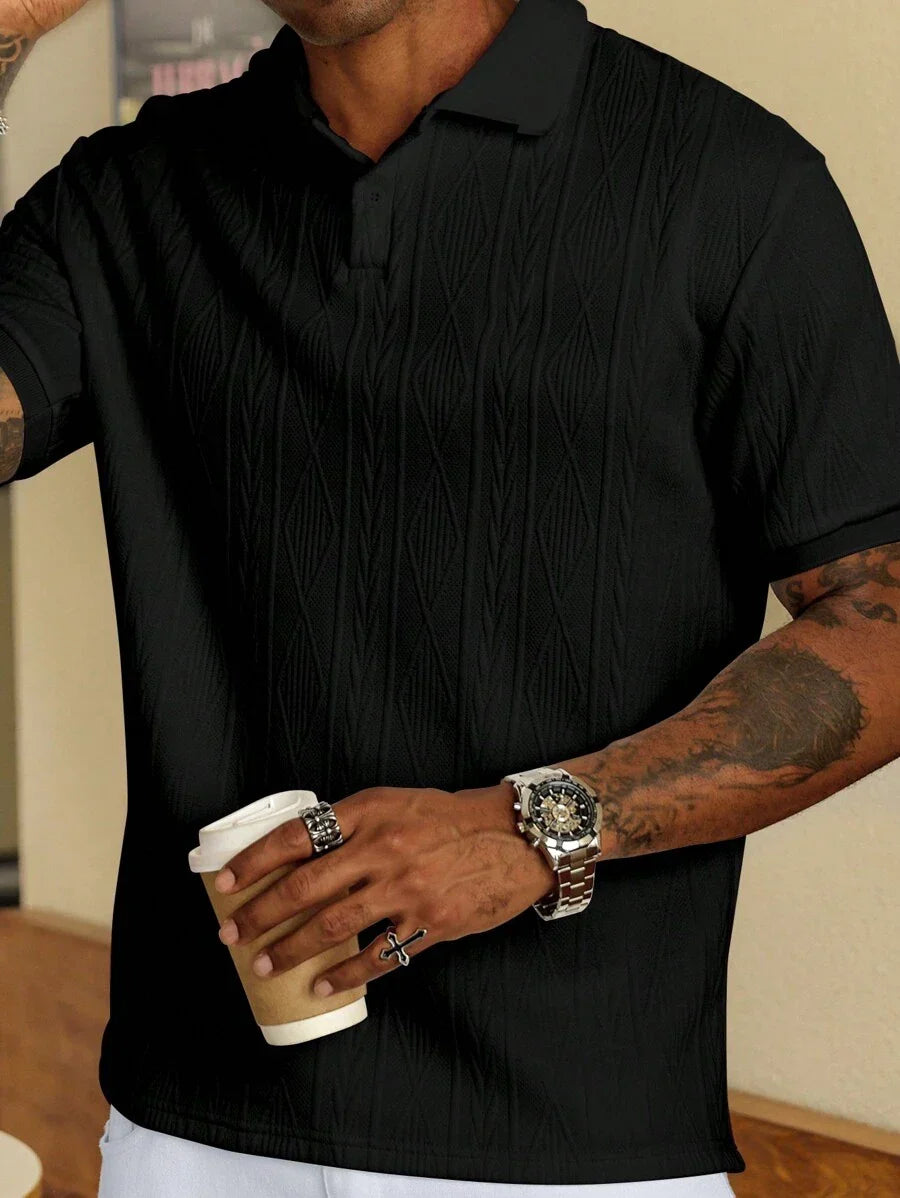 GIANNI | CASUAL SUMMER POLO WITH BUTTONS