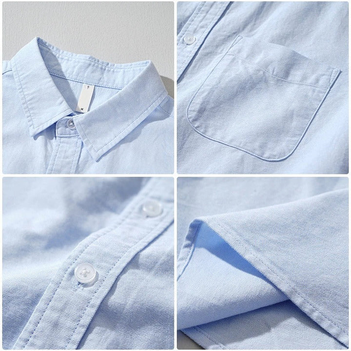 Blanca Linen Shirt - Elena Harper