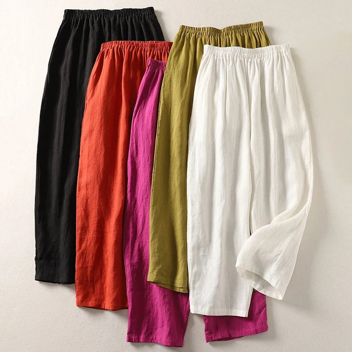 Abigail Flowy Pants - Elena Harper