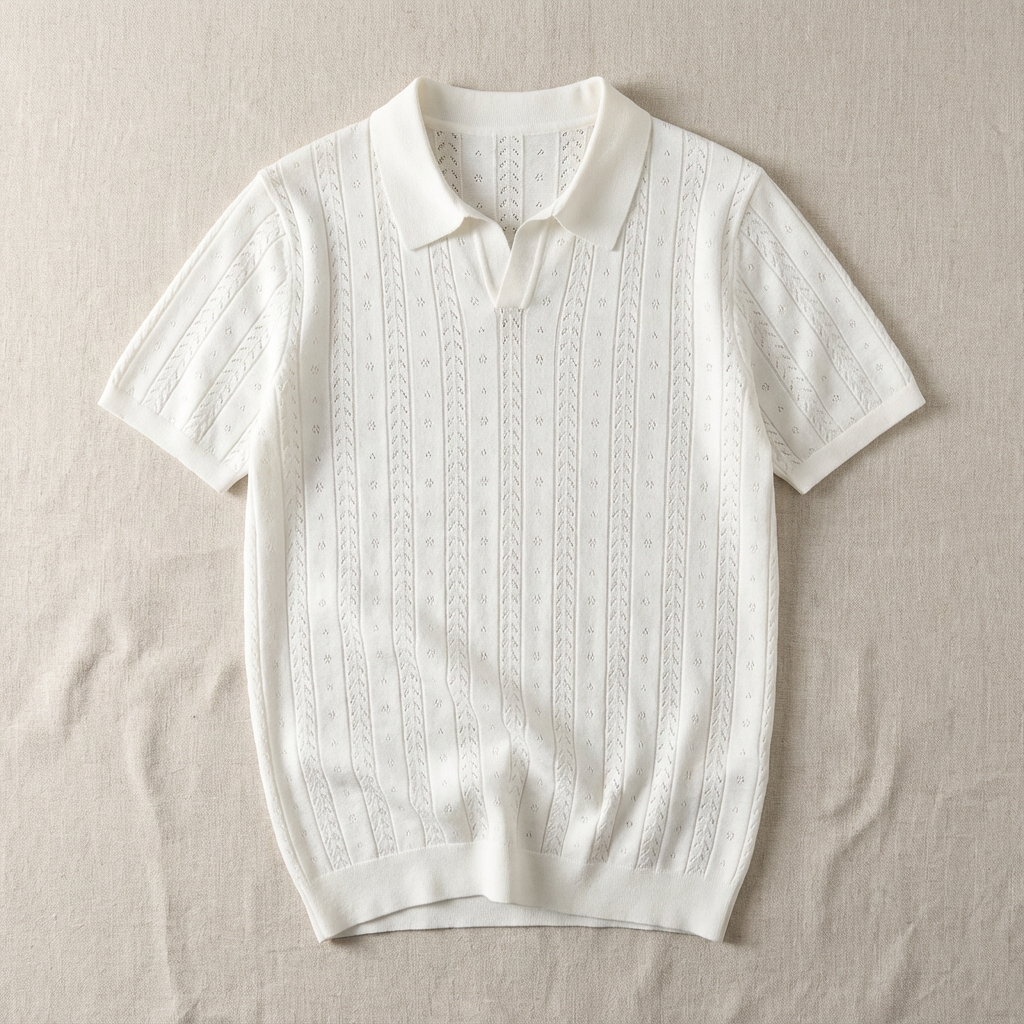 Portofino Jacquard Knit Polo