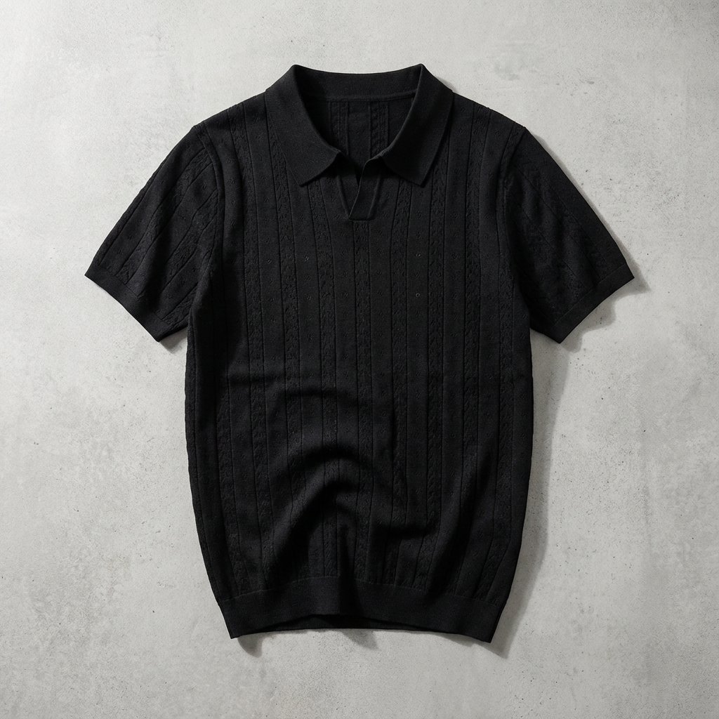 Portofino Jacquard Knit Polo