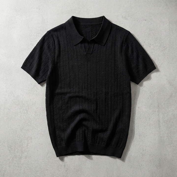 Portofino Jacquard Knit Polo