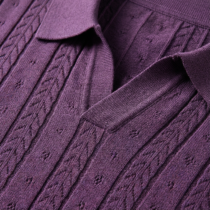 Portofino Jacquard Knit Polo