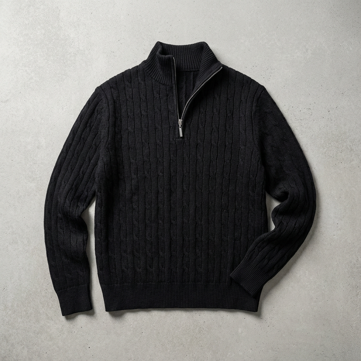 Monaco Merino Half-Zip
