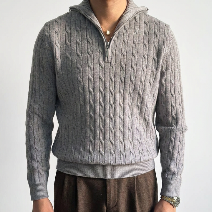 Monaco Merino Quarter-Zip
