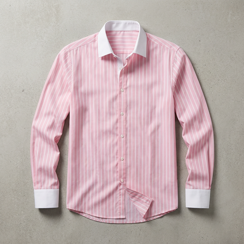 Serafina Cotton Striped Knit Shirt