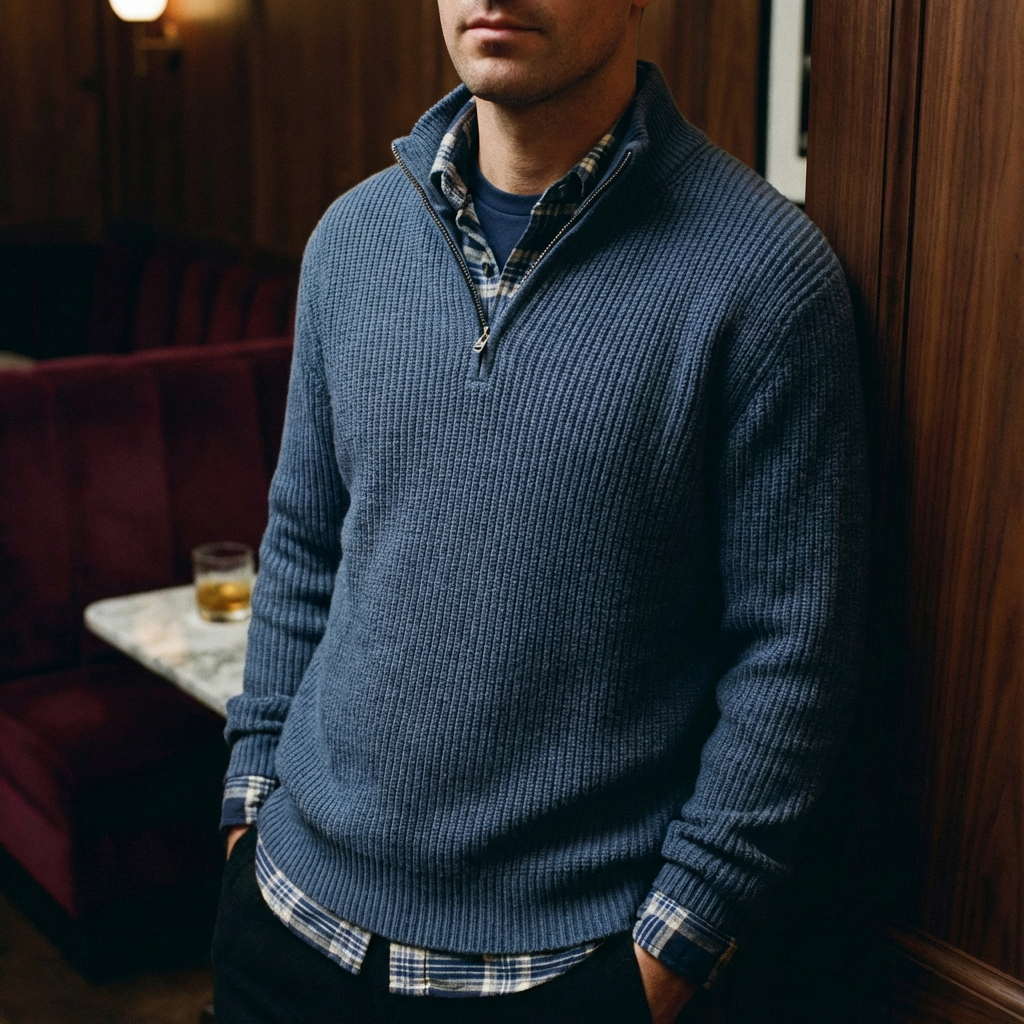 Florence Cotton Quarter-Zip