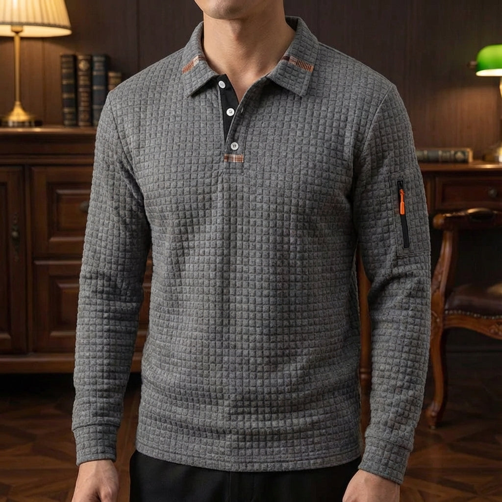 Portofino Waffle Knit Polo